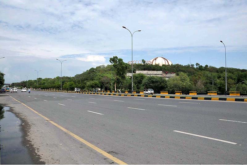 A beautiful view of clouds hovering over the skies of Federal Capital