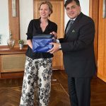 German Director General for Asia and Pacific Petra Sigmund hosted a farewell lunch in honour of Ambassador Dr. Mohammad Faisal at the German Foreign Office
