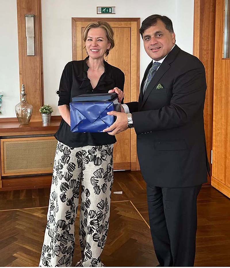 German Director General for Asia and Pacific Petra Sigmund hosted a farewell lunch in honour of Ambassador Dr. Mohammad Faisal at the German Foreign Office