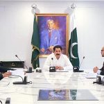 Federal Minister for Overseas Pakistani & Human Resource Development Sajid Hussain Turi chairing a performance review meeting of WWF at Ministry of Overseas