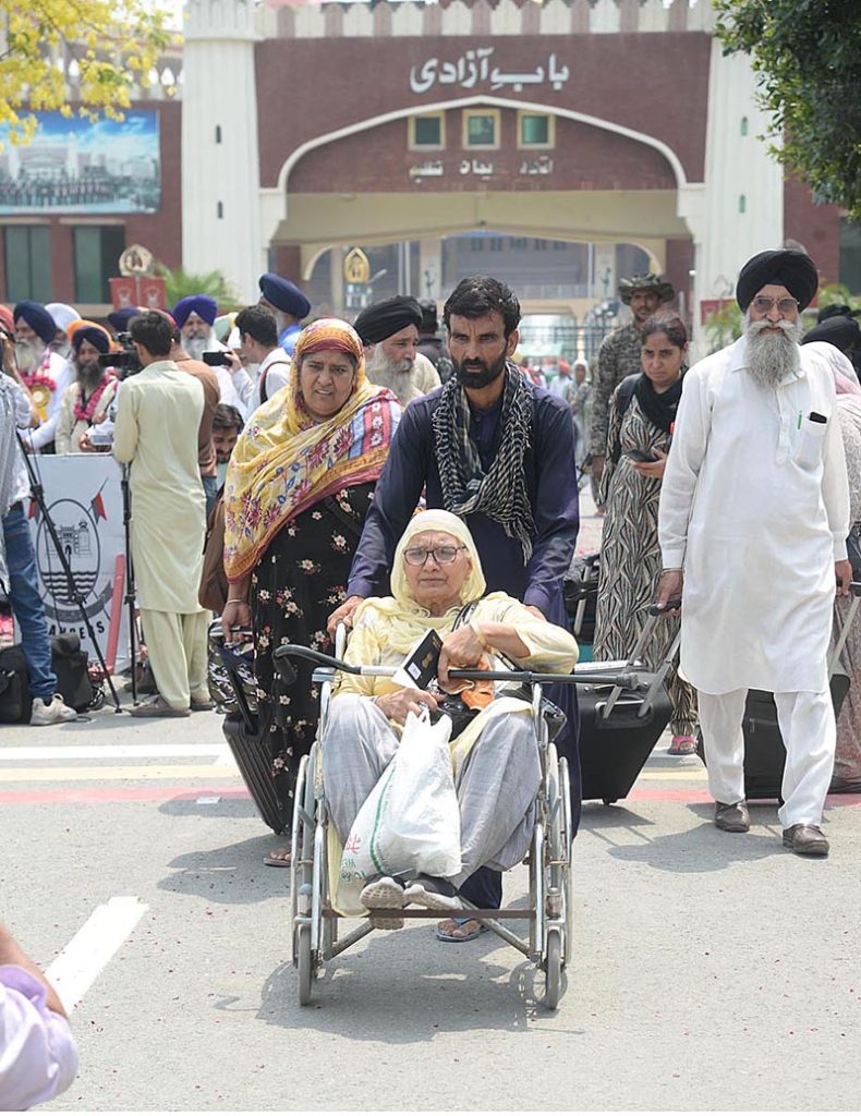 A delegation of Indian Sikh pilgrims are coming to Pakistan via Wagah borde to join the death anniversary of Maharaja Ranjeet Singh