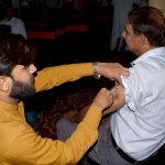 Hajj pilgrims are being vaccinated at Haji camp at Sargodha Road