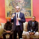 Promote inter-religious harmony, Masood Khan urges faith leaders