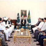 A delegation of MNAs from the merged districts of Khyber Pakhtunkhwa calls on Prime Minister Muhammad Shehbaz Sharif