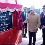 Prime Minister Muhammad Shehbaz Sharif laid the foundation stone of the construction of 11th Avenue