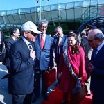 After completing his 2-days official visit to Azerbaijan, Prime Minister Muhammad Shehbaz Sharif departed Baku for Pakistan. Azerbaijan’s First Deputy Prime Minister Yagub Eyyubov and other senior Azeri officials were at the airport to say goodbye to the Premier