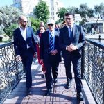 Prime Minister Muhammad Shehbaz Sharif visits Old Baku city. Prime Minister also visited the Museum in the old city and Multan Caravan Sarai