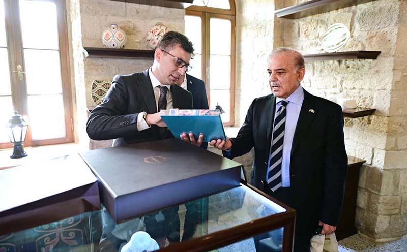 Prime Minister Muhammad Shehbaz Sharif visits Old Baku city. Prime Minister also visited the Museum in the old city and Multan Caravan Sarai