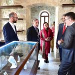 Prime Minister Muhammad Shehbaz Sharif visits Old Baku city. Prime Minister also visited the Museum in the old city and Multan Caravan Sarai