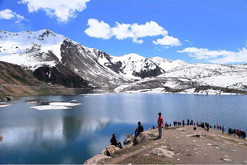 Lulusar Lake offers a mesmerizing and picturesque view with its captivating beauty