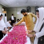 Lawyers participating in a candlelight vigil in memory of the victims of Greece boat during a ceremony organized by the people's Lawyers forum at the District Bar