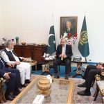 Chairman Management Committee Pakistan Cricket Board, Najam Sethi calls on Prime Minister Muhammad Shehbaz Sharif