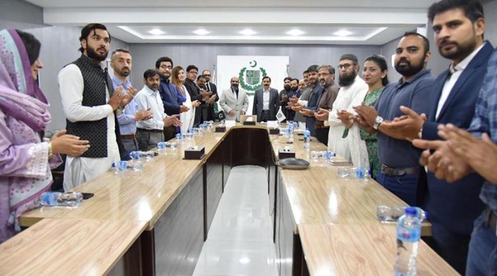 On a completion of 1st phase Managing Director Pakistan Bait-ul-Mal Amir Fida Paracha inaugurated digitalisation of PBM along with the CEO NITB Baber Majeed Bhatti, Digitalization of Pakistan Bait-ul-Mal Projects will enhance productivity, efficiency and cost savings