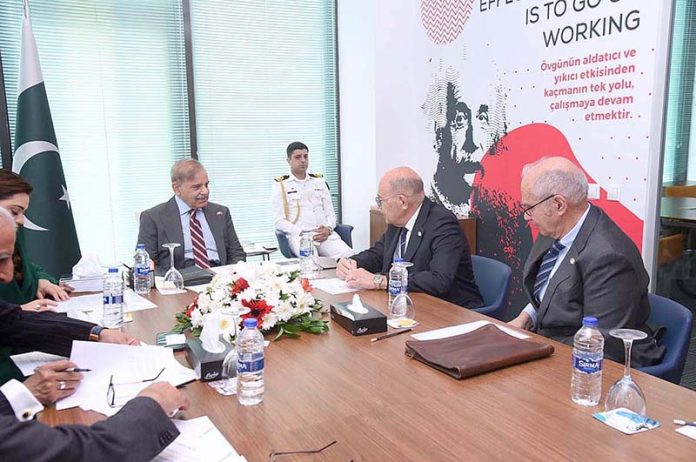 Chairman Dolsar Engineering, Irfan Aker calls on the Prime Minister Shehbaz Sharif