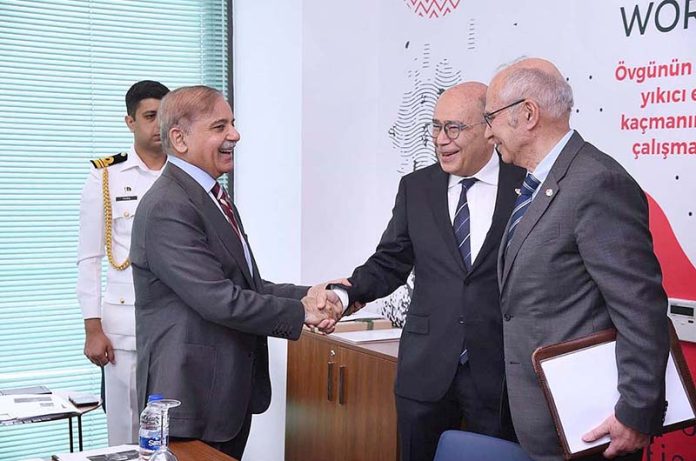 Chairman Dolsar Engineering, Irfan Aker calls on the Prime Minister Shehbaz Sharif