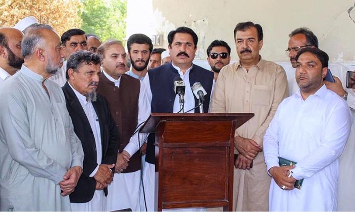 Media briefing by Federal Minister for Overseas Pakistani & Human Resource Development Mr. Sajid Hussain Turi at Radio Pakistan