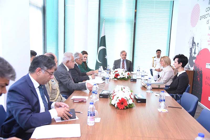 Chairperson Limak Holdings Ms. Ebru Ozdemir calls on Prime Minister Muhammad Shehbaz Sharif