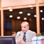 Prime Minister Muhammad Shehbaz Sharif addressing the Federal Cabinet