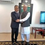 Dr. Luay Shabaneh, Country Representative UNFPA Islamabad called on Federal Secretary Health Iftikhar Shallwani in his office