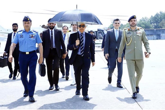 Prime Minister Muhammad Shehbaz Sharif departing from Islamabad to attend the New Global Financing Pact Summit in Paris, France