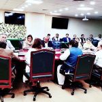 Federal Secretary Health Dr. Iftikhar Shallwani chaired a meeting of officers