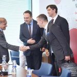 A delegation of Anadolu Group comprising of Mr. Karim Yahi CEO Coca Cola CCI, Mr. Atilla Yerlikaya Coca Cola CCI Chief Strategy Office and Mr. Taylan Coban Coca Cola CCI Head of Public Policy call on the Prime Minister Shehbaz Sharif