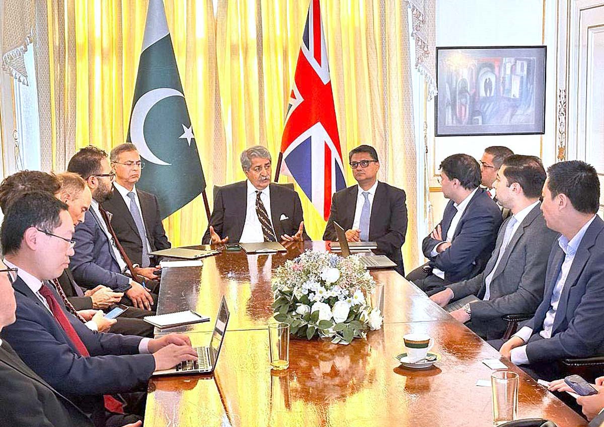 Commerce minister shares Pakistan’s investment potential with leading firms