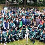 Ambassador Dr. Mohammad Faisal hosted a welcome reception for the Special Olympics Pakistan Team at Pakistan House