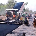 On the eve of Eid ul Azha, the main road to the cattle market is being carpeted