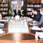 Regional President SA&ME Coca-Cola, Ahmet Kursad Ertin leading a delegation of representative from Coca Cola, call on Federal Minister for Finance and Revenue Senator Mohammad Ishaq Dar at Finance Division