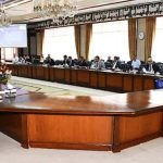 Federal Minister for Finance and Revenue Senator Mohammad Ishaq Dar chaired the meeting of the Economic Coordination Committee (ECC) of the Cabinet