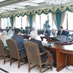 Prime Minister Muhammad Shehbaz Sharif chairs a meeting to discuss budget proposals regarding the energy sector