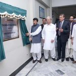 Governor KP Haji Ghulam Ali inaugurating Peshawar Model Sapphire Hayatabad Campus at City University