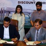 Chairman and Chief Executive Officer of Discount World Sultan Richard and Project Sect of Romanza Golf and Country Club Col. Habib-ur-Rahman, signed the memorandum of understanding at DHA
