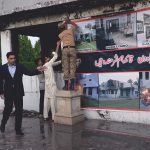 Minister for Information and Broadcasting Marriyum Aurangzeb visiting Jinnah House