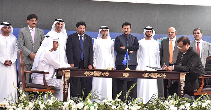 Governor Sindh Kamran Tissori along with Federal Minister for Maritime Affairs Syed Faisal Ali Subzwari’s inaugurating the Karachi Gateway Terminal Limited