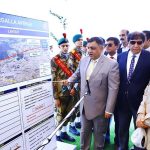Prime Minister Muhammad Shehbaz Sharif being briefed about the Margalla Avenue Project