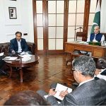 Prime Minister Muhammad Shehbaz Sharif chairs a meeting in connection with the pre-monsoon rains during Eid days in Punjab