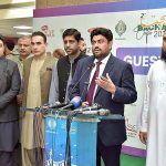 Governor Sindh Kamran Khan Tessori addresses after inaugurating the 2nd Bachat Expo at Expo Centre