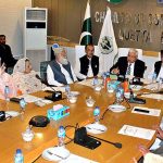 Federal Ombudsman Ejaz Ahmed Qureshi meeting with representatives of Chamber of Commerce