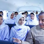 Prime Minister Muhammad Shehbaz Sharif interacts with children from Pakistan Sweet Homes