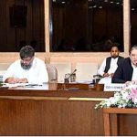 Senator Saleem Mandviwalla Convener chairing the PAC subcommittee meeting in Parliament House