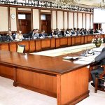 Federal Minister for Finance and Revenue, Senator Mohammad Ishaq Dar chairing the meeting of the Executive Committee of the National Economic Council (ECNEC)