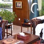 Chakkrid Krachaiwong, Ambassador of Thailand to Pakistan called on Chairman Senate, Muhammad Sadiq Sanjrani at Parliament House