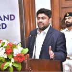 Governor Sindh Kamran Tessori addressing a seminar ‘energy and environment