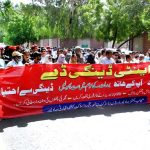 CEO Health Bahawalpur Dr. Faiza Kanwal leading the Dengue Awareness Rally organized by the Department of Health on the occasion of Anti Dengue Day