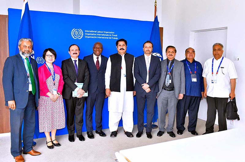 Pakistan’s delegation in the “Tenth Global Meeting of Inter-State Consultation Mechanisms on Migration (GRCP10) led by Federal Minister Sajid Hussain Turi
