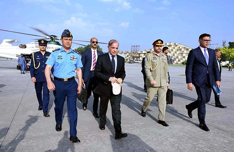 Prime Minister Muhammad Shehbaz Sharif departs for his two day official visit to Azerbaijan