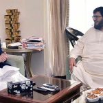 Famous Industrialist and Businessman Aqeel Karim Dhedi calls on Governor Sindh Kamran Khan Tessori