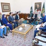 CEO Chromatic, Shariq Khan calls on Prime Minister Muhammad Shehbaz Sharif